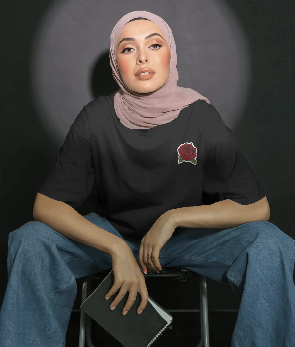 Wear confidence. Bloom with purpose Premium Unisex Terry Oversized Tee